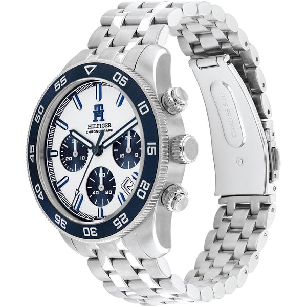 Tommy Hilfiger Men's TH85 41mm White Dial Chronograph Watch