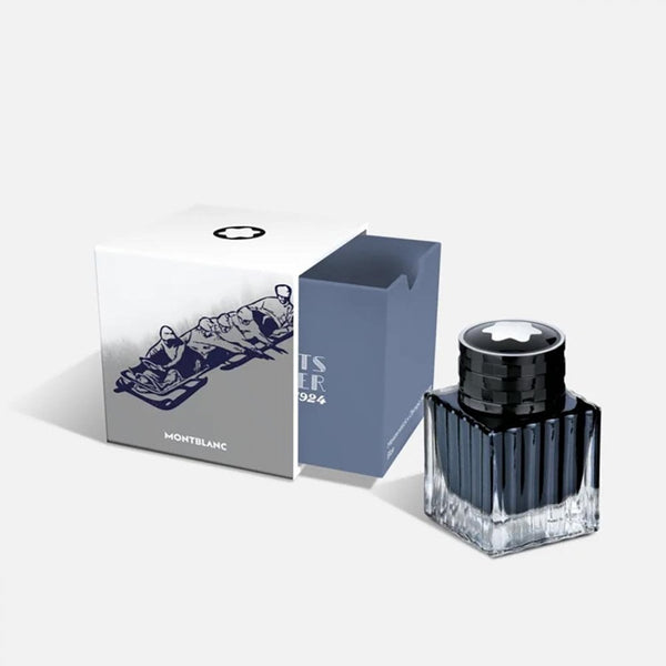 Montblanc Olympic Heritage Chamonix Ink Bottle 50ml, Grey