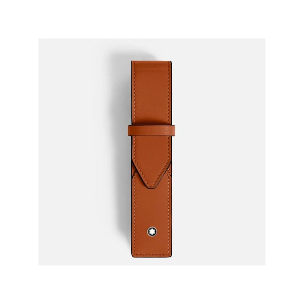 Montblanc Meisterstück 1-Leather Pen Pouch, Rust