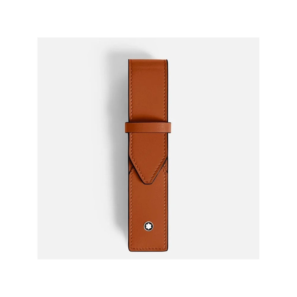 Montblanc Meisterstück 1-Leather Pen Pouch, Rust