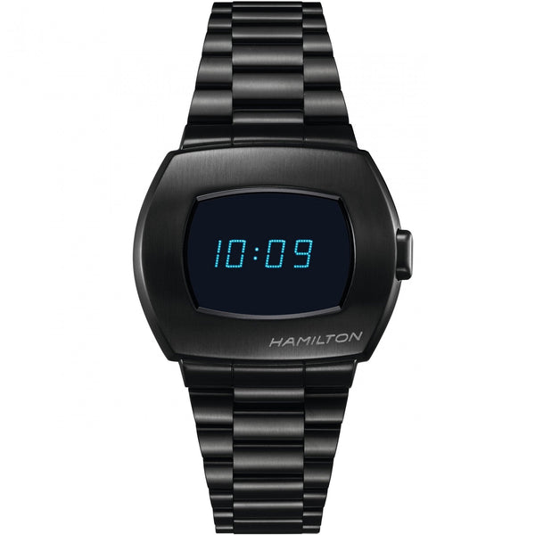 Hamilton American Classic PSR Digital Quartz Black PVD Watch