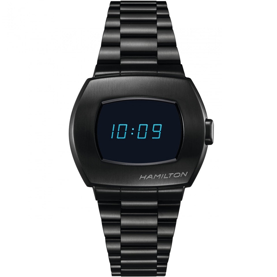 Hamilton American Classic PSR Digital Quartz Black PVD Watch