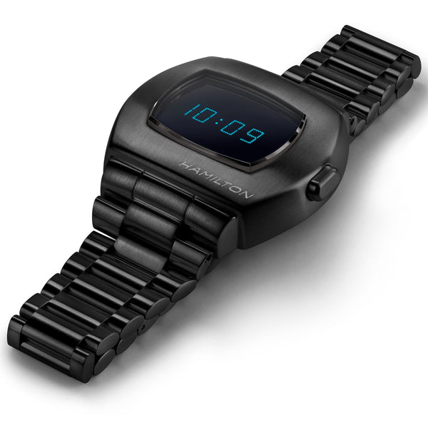Hamilton American Classic PSR Digital Quartz Black PVD Watch