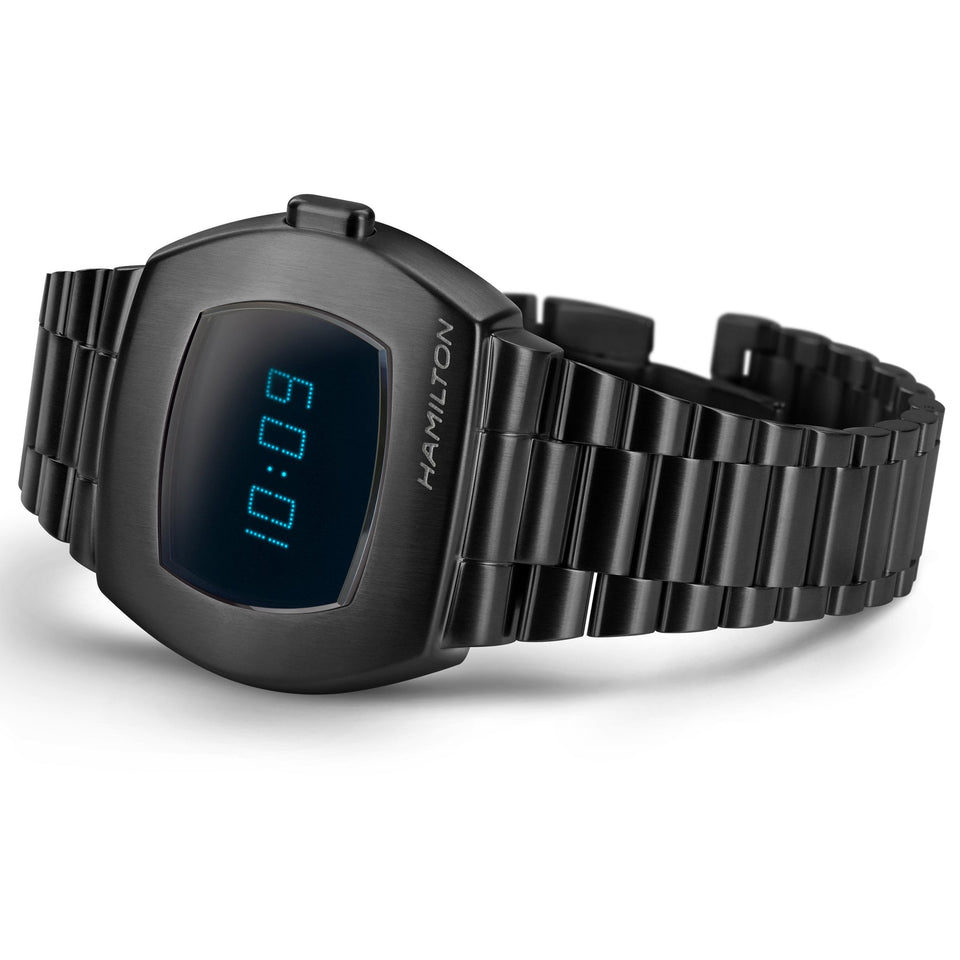 Hamilton American Classic PSR Digital Quartz Black PVD Watch