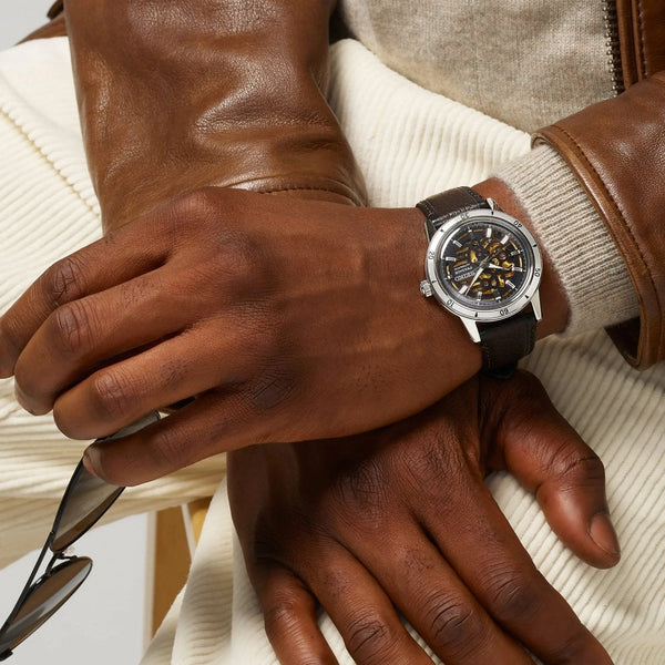 Seiko Presage Men's Style 60s 'Elegant Yet Rugged' Biker Style Watch