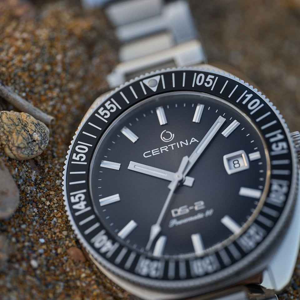 Certina DS-2 Powermatic 41mm Watch | Grey Dial