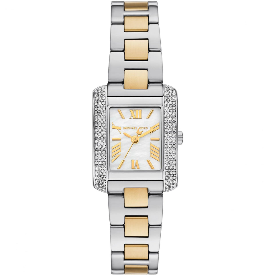 Michael Kors Ladies Emery 22mm Two Tone Bracelet Watch