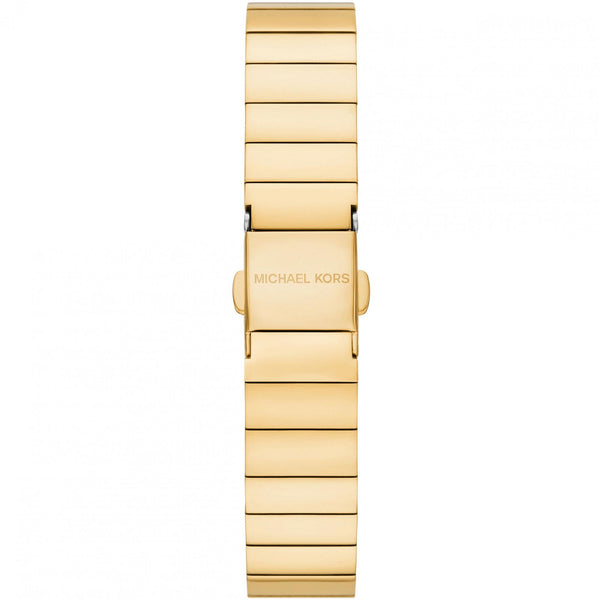 Michael Kors Ladies Darrington Gold Plated Square Dial Watch
