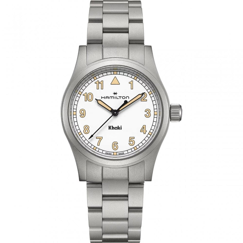 Hamilton Men's Khaki Field Steel 38mm Quartz Watch