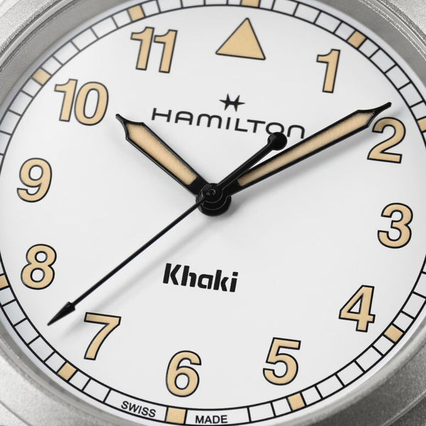 Hamilton Men's Khaki Field Steel 38mm Quartz Watch