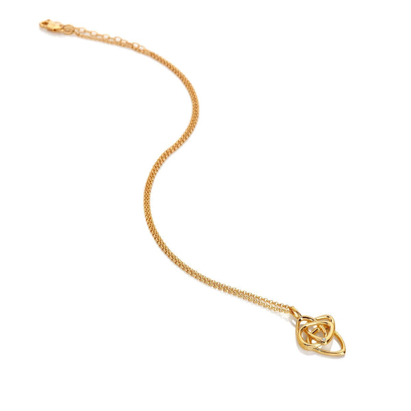 Hot Diamonds Golden Edit Endless Gold Plated Necklace