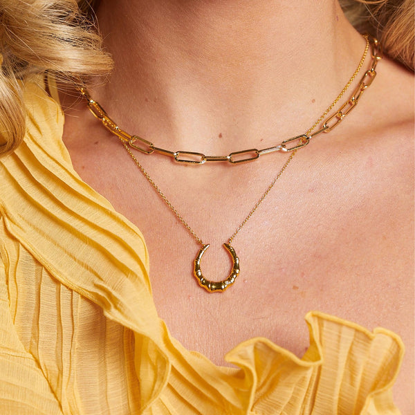 Hot Diamonds Golden Edit Bondi Gold Plated Necklace