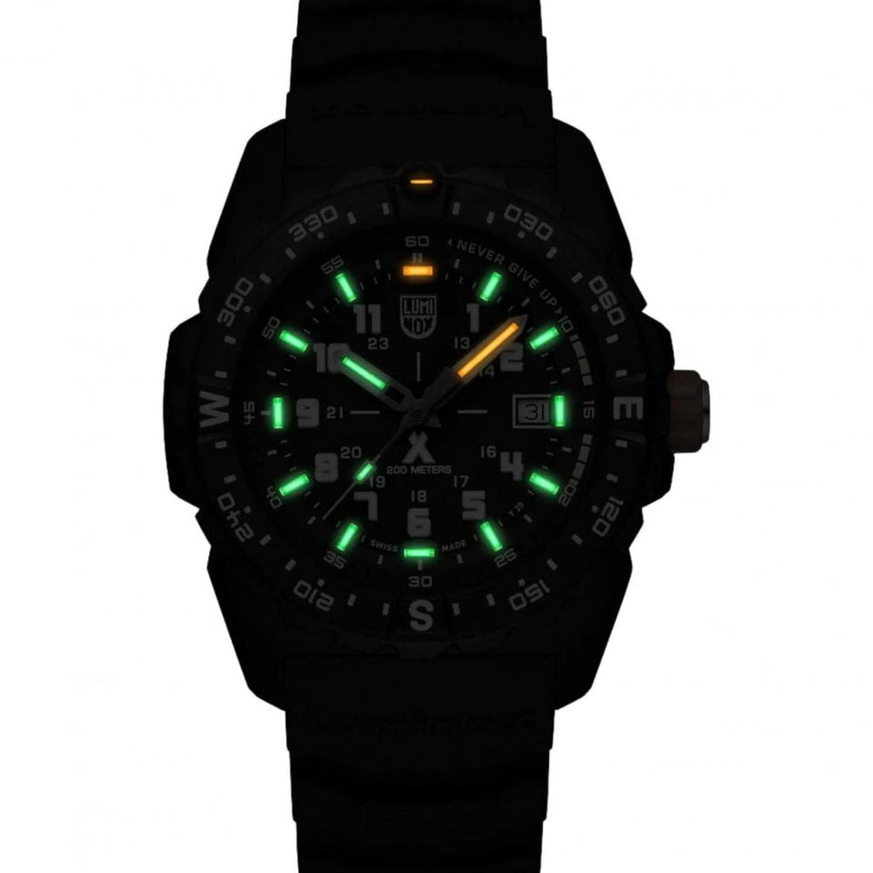 Luminox Bear Grylls Mountain 43mm Green Dial Watch