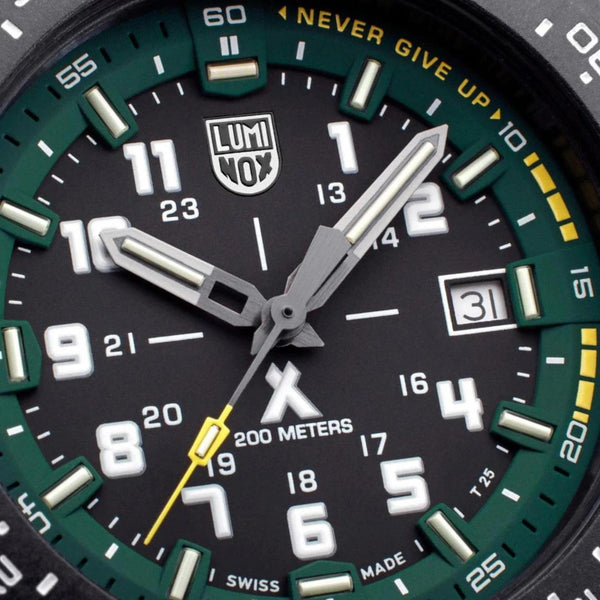 Luminox Bear Grylls Mountain 43mm Green Dial Watch