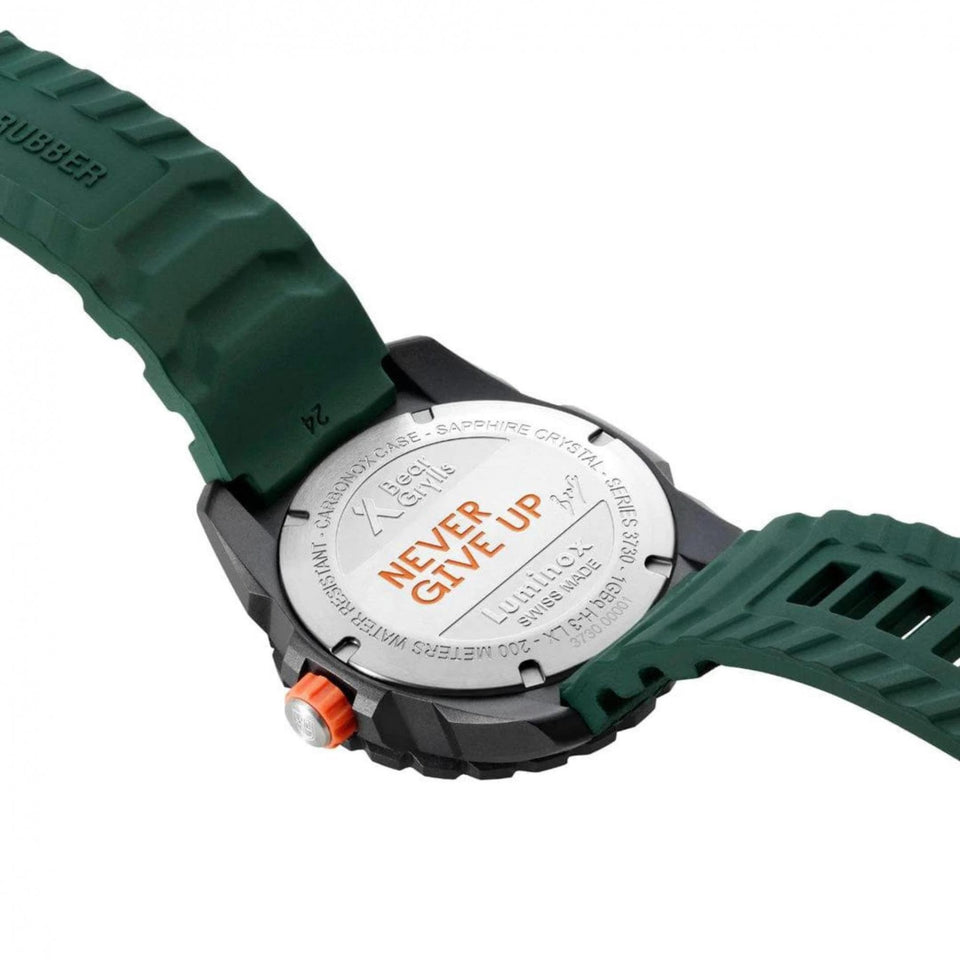 Luminox Bear Grylls Mountain 43mm Green Dial Watch
