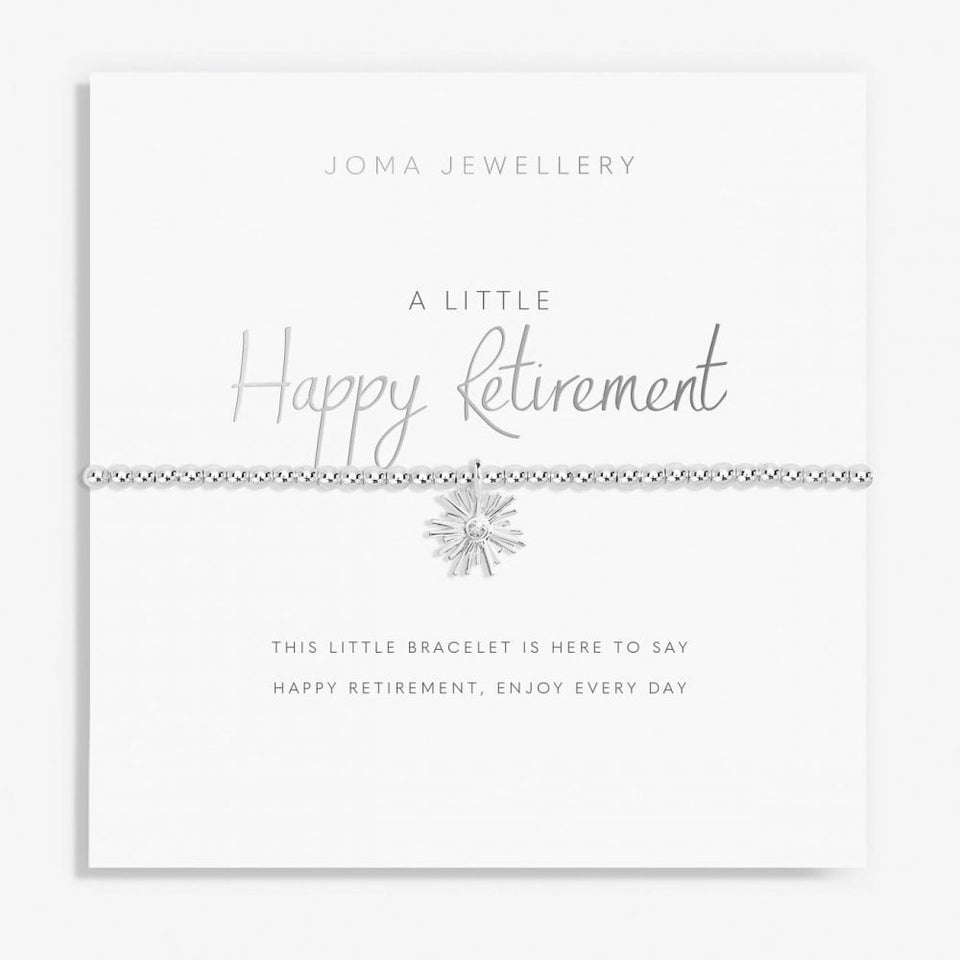 Joma Jewellery A Little 'Happy Retirement' Bracelet