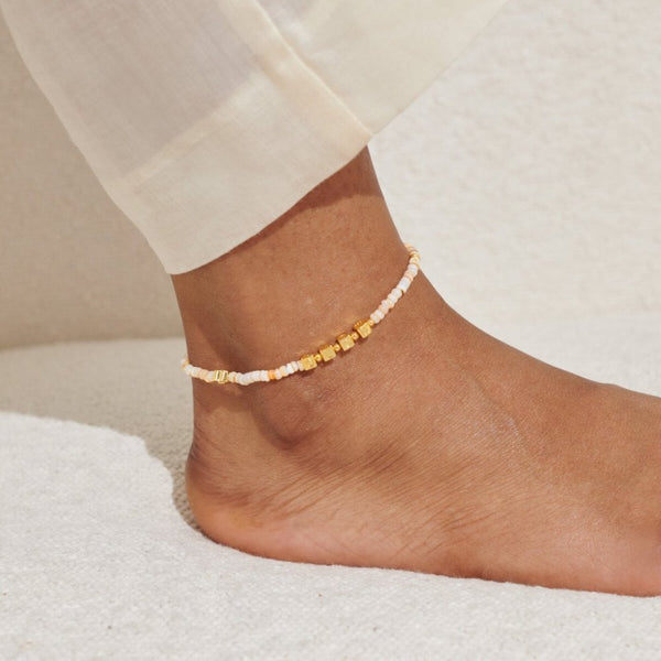 Joma Jewellery Happy Little Moments 'Let Your Soul Glow' Anklet