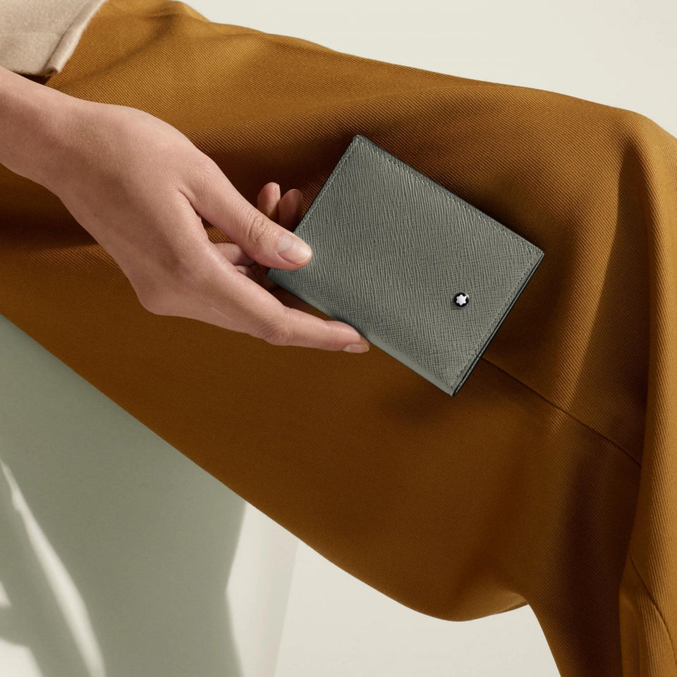 Montblanc Sartorial Grey 4-Card Mini Wallet