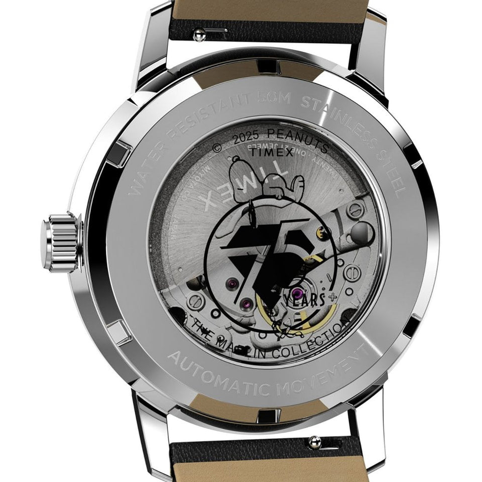 Timex Peanuts Marlin 75th Anniversary Edition 40mm Automatic Watch