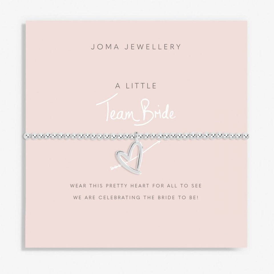 Joma Jewellery A Little 'Team Bride' Silver Bracelet