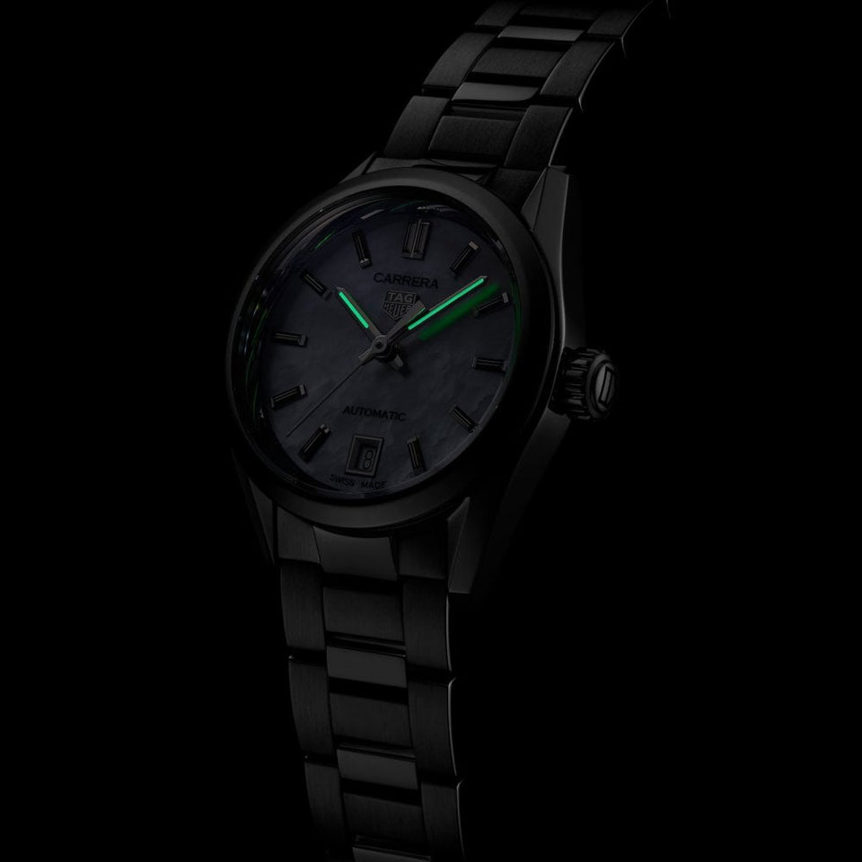 TAG Heuer Carrera Mother of Pearl Automatic Ladies 29mm Watch