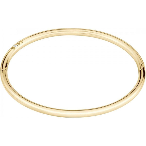 BOSS Ladies Live Gold Plated Stainless Steel Bangle
