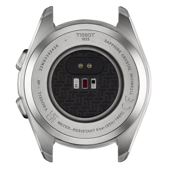 Tissot Men's T-TOUCH Connect Sport 44mm Orange Strap Watch