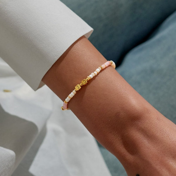 Joma Jewellery Happy Little Moments '30th Birthday' Bracelet in Gold Plating
