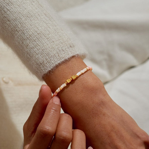 Joma Jewellery Happy Little Moments '18th Birthday' Bracelet in Gold Plating
