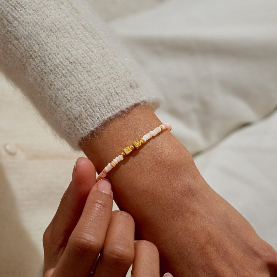 Joma Jewellery Happy Little Moments '18th Birthday' Bracelet in Gold Plating