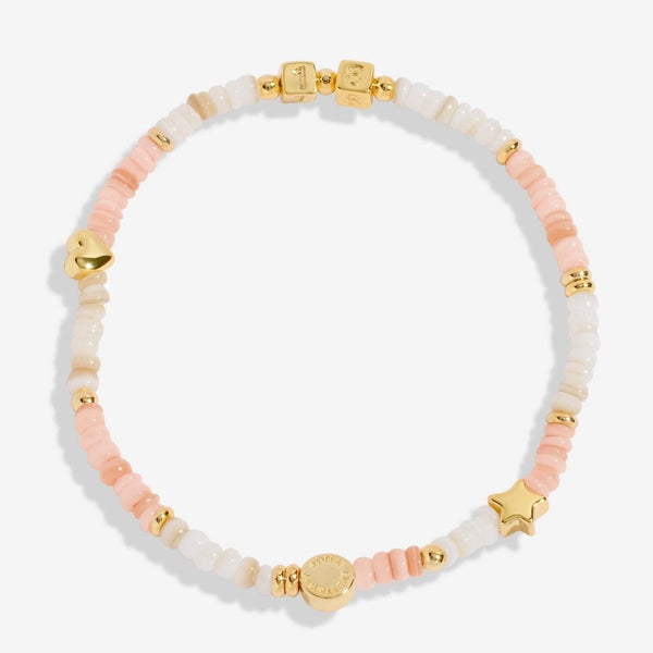 Joma Jewellery Happy Little Moments '18th Birthday' Bracelet in Gold Plating