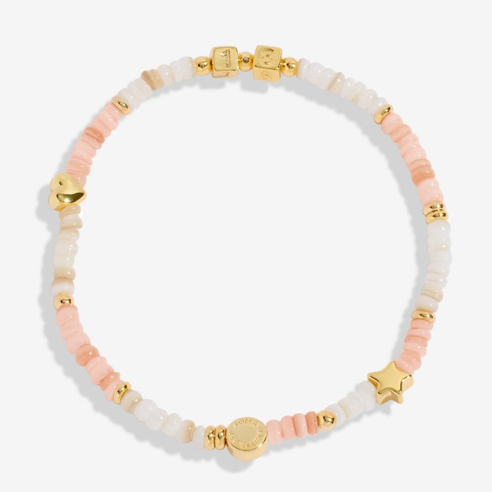 Joma Jewellery Happy Little Moments '18th Birthday' Bracelet in Gold Plating