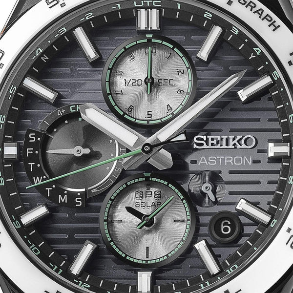 Seiko Astron Men's GPS Solar Monochrome Limited Edition Watch (XXXX/1200)