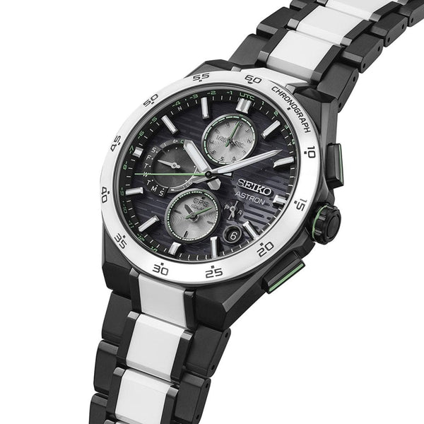 Seiko Astron Men's GPS Solar Monochrome Limited Edition Watch (XXXX/1200)