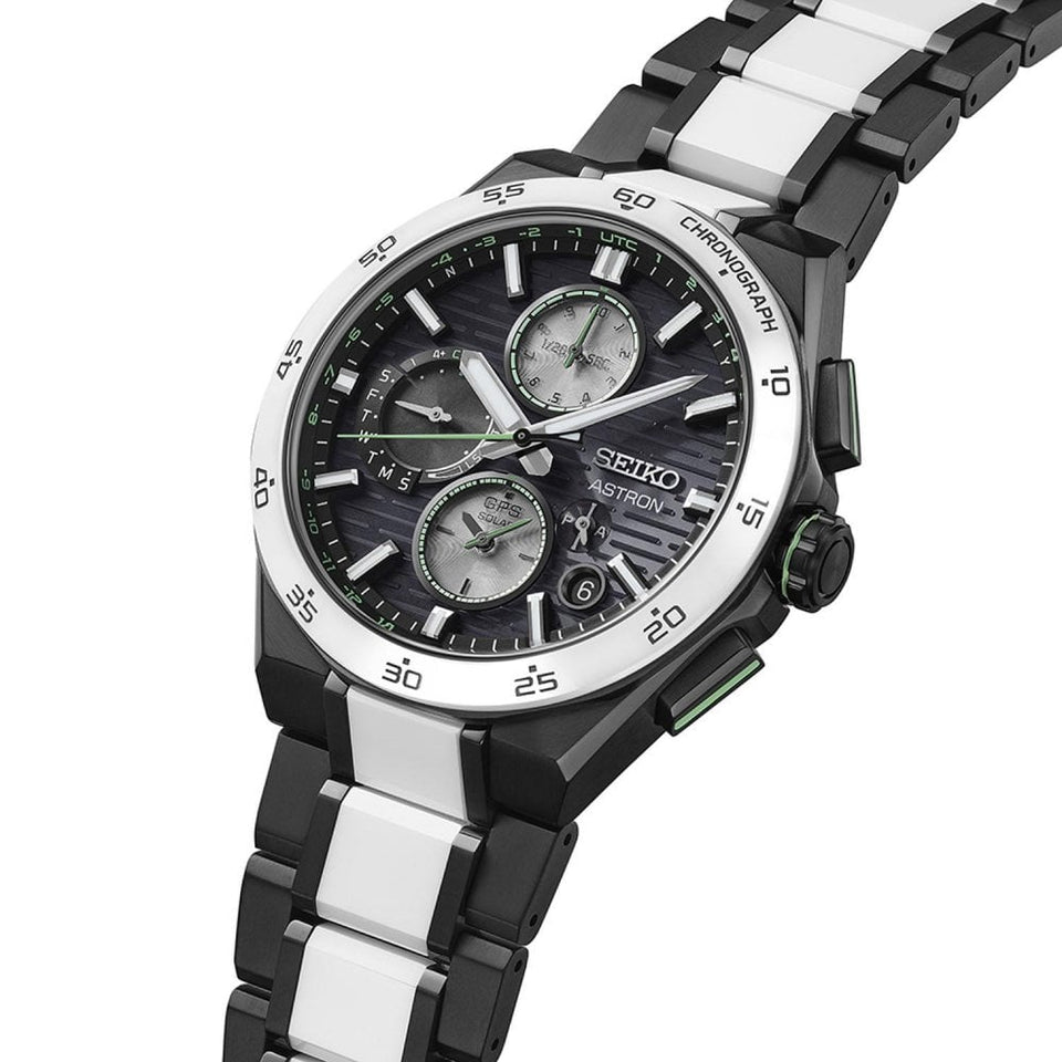 Seiko Astron Men's GPS Solar Monochrome Limited Edition Watch (XXXX/1200)