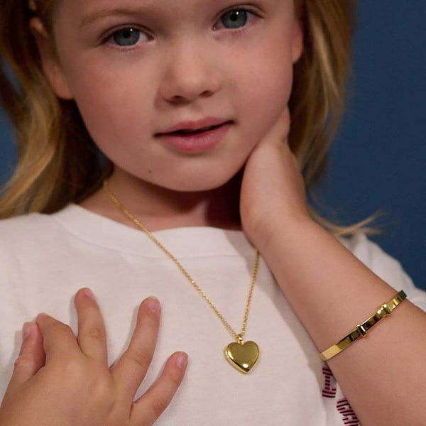 Little Star Flores Gold Plated Children's Baby Bangle