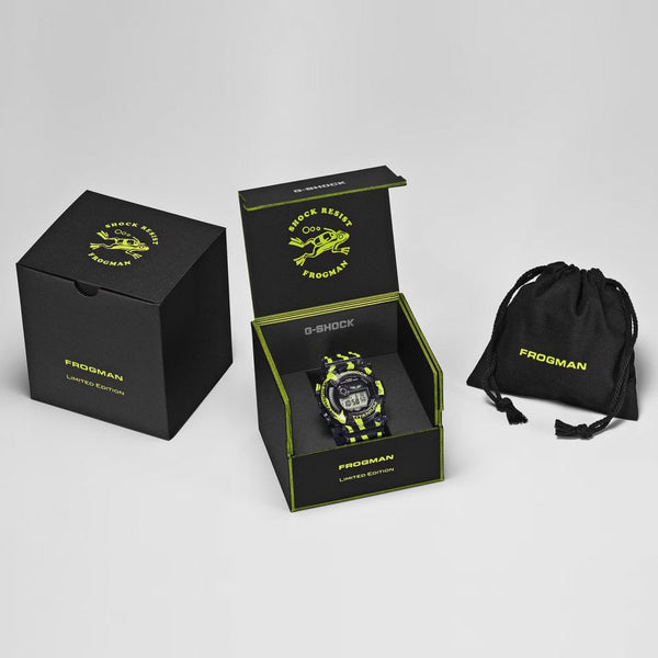 Casio G-Shock MASTER OF G FROGMAN 'The Poison Frog' Limited Edition Watch