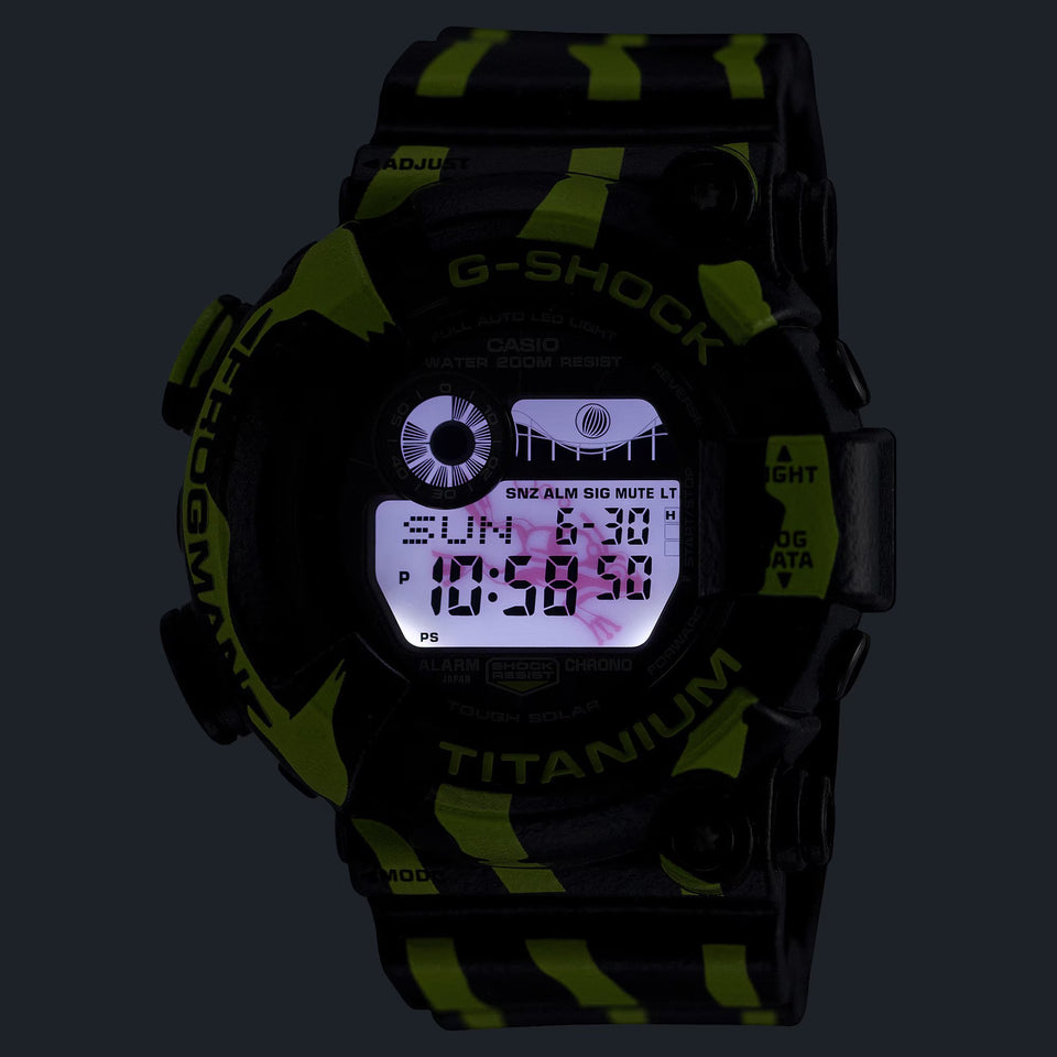 Casio G-Shock MASTER OF G FROGMAN 'The Poison Frog' Limited Edition Watch