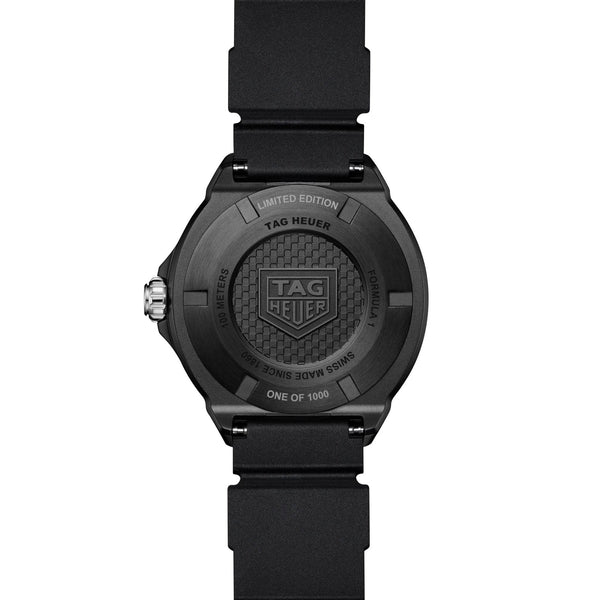 TAG Heuer Formula 1 Solargraph 38mm Black & Pink Watch