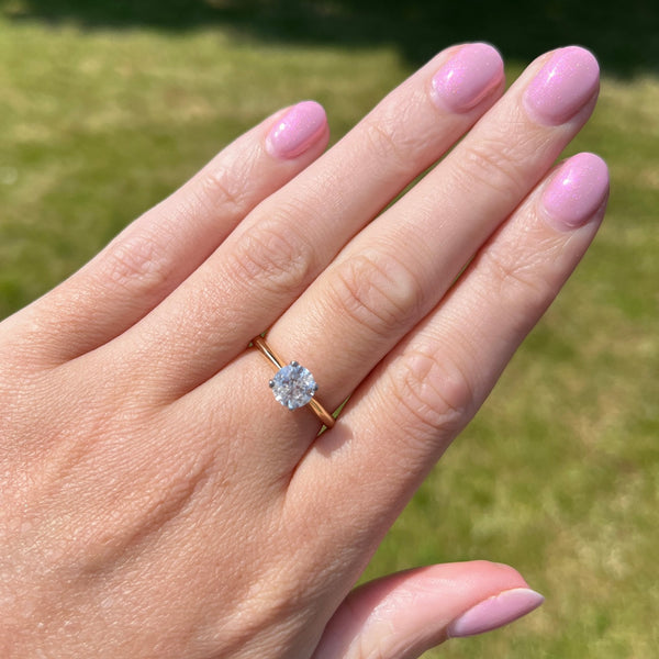 Francis & Gaye 18ct Yellow Gold 1.02ct Diamond Solitaire Ring