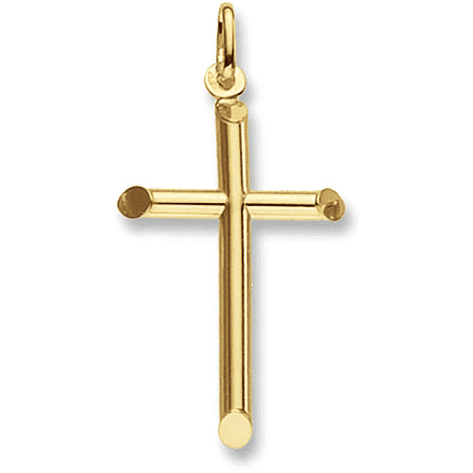 Francis & Gaye 9ct Yellow Gold Cross Pendant