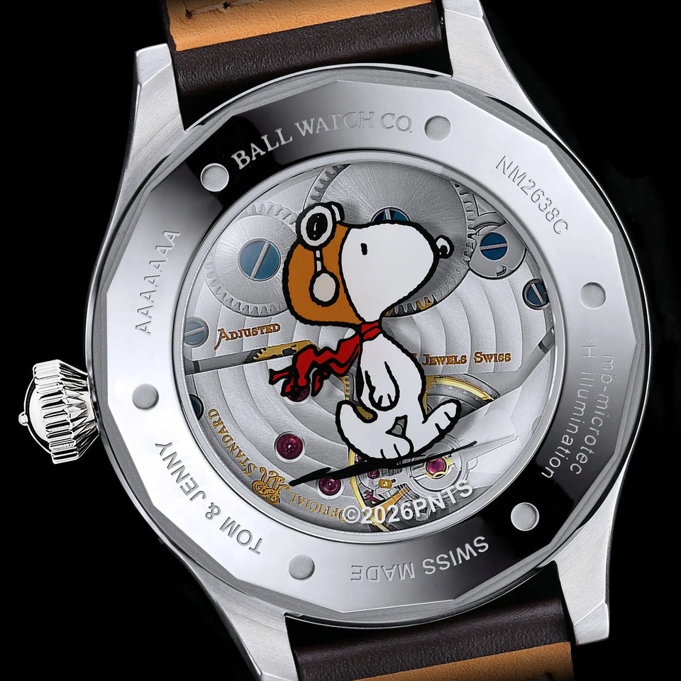 BALL Watch Engineer Master II Snoopy Flying Ace Limited Edition 46mm Watch