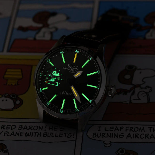 BALL Watch Engineer Master II Snoopy Flying Ace Limited Edition 46mm Watch