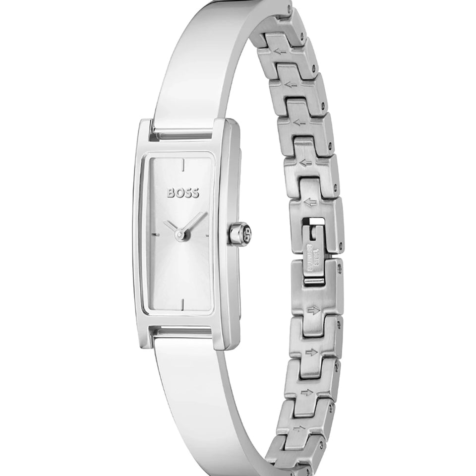 BOSS Ladies Lucy Allure Silver Dial Bracelet Watch