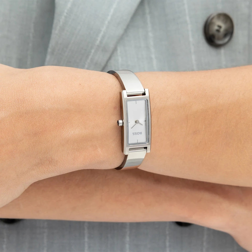 BOSS Ladies Lucy Allure Silver Dial Bracelet Watch