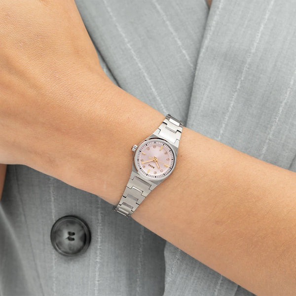BOSS Ladies Candor Gracey Pink Dial Bracelet Watch