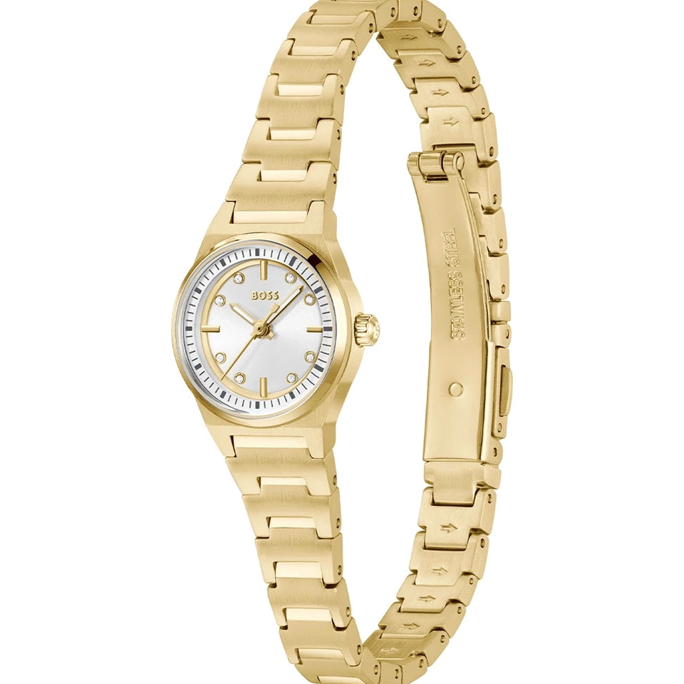 BOSS Ladies Candor Gracey Gold Tone Bracelet Watch