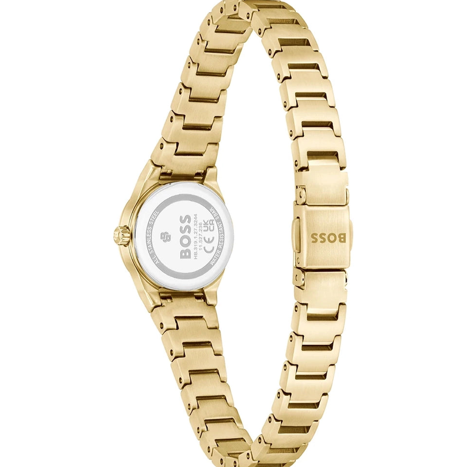 BOSS Ladies Candor Gracey Gold Tone Bracelet Watch