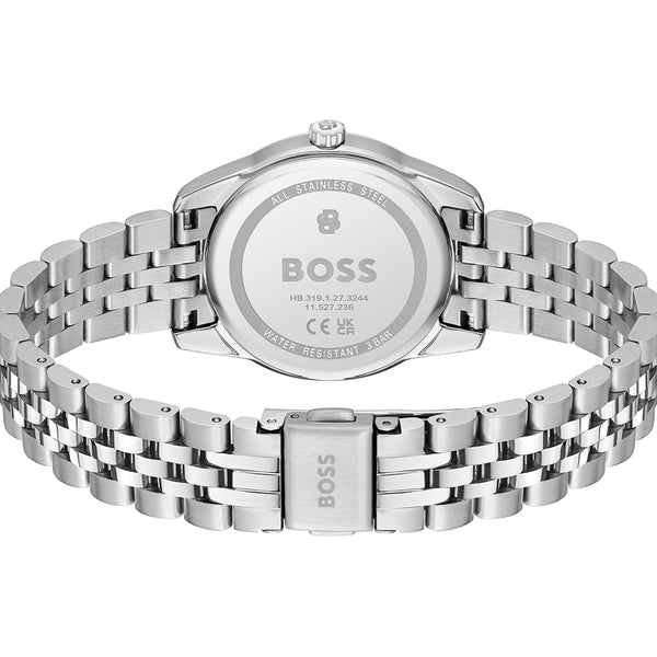 BOSS Ladies Graceful Pink Mother Of Pearl Dial Bracelet Watch