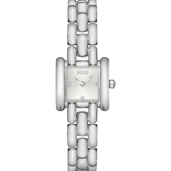 BOSS Ladies' Violet Square Dial Link Bracelet Watch